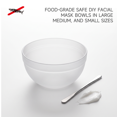 C36 Food-Grade PP Mask Mixing Bowl 185ml ∙ Beauty Salon Use ∙ Lý tưởng để trộn bột mặt nạ & kem làm đẹp cho salon làm đẹp & nhà chăm sóc da DIY. Thiết kế đáy phẳng chống trượt chắc chắn. Mua bán buôn ngay.