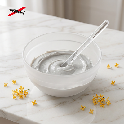 C36 Food-Grade PP Mask Mixing Bowl 185ml ∙ Beauty Salon Use ∙ Lý tưởng để trộn bột mặt nạ & kem làm đẹp cho salon làm đẹp & nhà chăm sóc da DIY. Thiết kế đáy phẳng chống trượt chắc chắn. Mua bán buôn ngay.