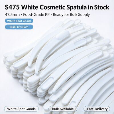S475 47,5mm Spatula mỹ phẩm PP cấp thực phẩm.